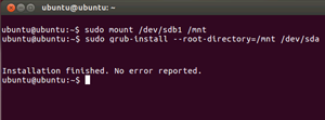 Grub 2 Reparatur